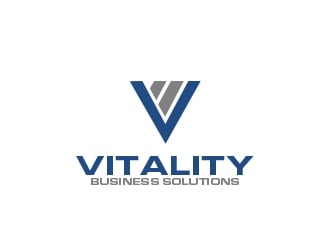 Vitality Business Solutions logo design by MarkindDesign
