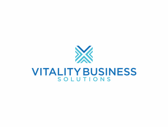 Vitality Business Solutions logo design by luckyprasetyo