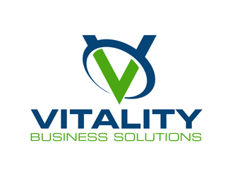 Vitality Business Solutions logo design by kunejo