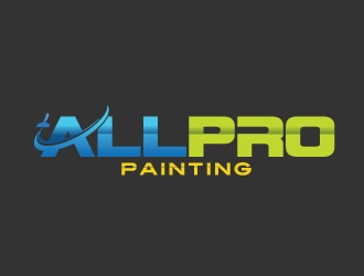 All Pro Painting logo design by REDCROW