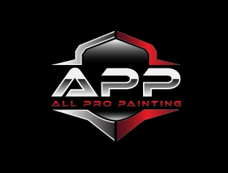 All Pro Painting logo design by Marianne