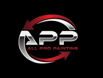 All Pro Painting logo design by Marianne