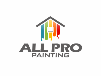 All Pro Painting logo design by YONK