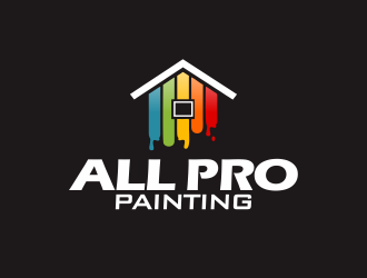 All Pro Painting logo design by YONK