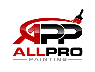 All Pro Painting logo design by THOR_