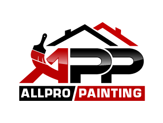All Pro Painting logo design by THOR_