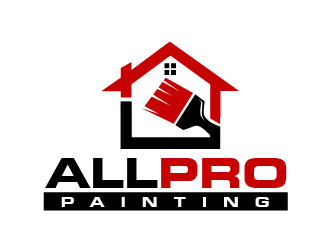 All Pro Painting logo design by THOR_