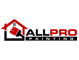 All Pro Painting logo design by THOR_