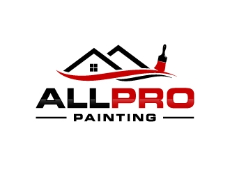 All Pro Painting logo design by labo