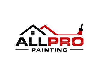 All Pro Painting logo design by labo