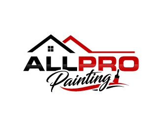 All Pro Painting logo design by labo