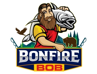 Bonfire Bob logo design by Suvendu