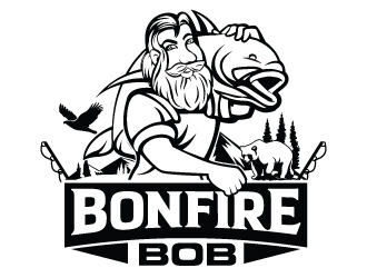 Bonfire Bob logo design by Suvendu