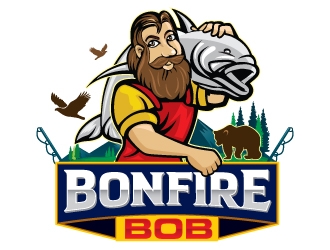 Bonfire Bob logo design by Suvendu