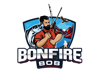 Bonfire Bob logo design by frontrunner