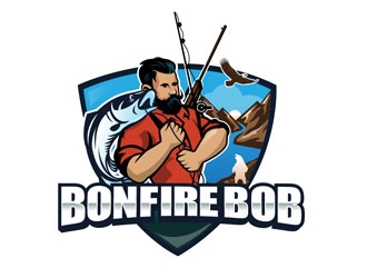 Bonfire Bob logo design by frontrunner