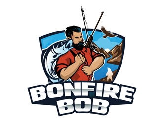 Bonfire Bob logo design by frontrunner