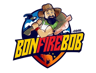 Bonfire Bob logo design by DreamLogoDesign