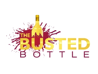 The Busted Bottle logo design by zenith