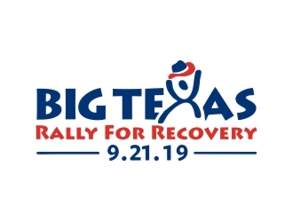 Big Texas Rally For Recovery logo design by ManishKoli