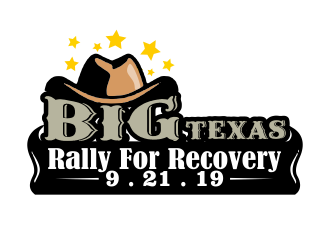 Big Texas Rally For Recovery logo design by YONK