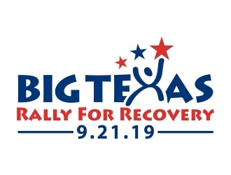 Big Texas Rally For Recovery logo design by dibyo