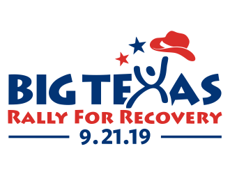 Big Texas Rally For Recovery logo design by aldesign