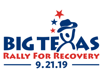 Big Texas Rally For Recovery logo design by aldesign