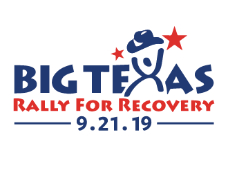 Big Texas Rally For Recovery logo design by district210