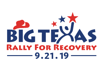 Big Texas Rally For Recovery logo design by district210