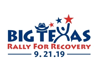 Big Texas Rally For Recovery logo design by aura