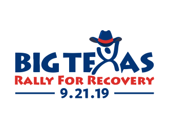 Big Texas Rally For Recovery logo design by rahimtampubolon