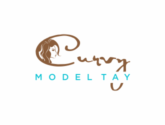 Curvy Model Tay  logo design by santrie
