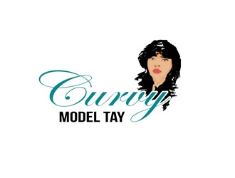 Curvy Model Tay  logo design by bougalla005