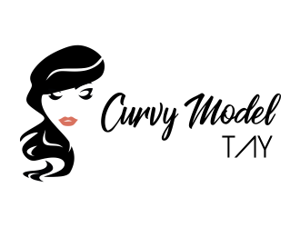 Curvy Model Tay  logo design by JessicaLopes
