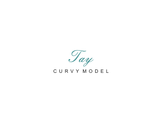 Curvy Model Tay  logo design by haidar