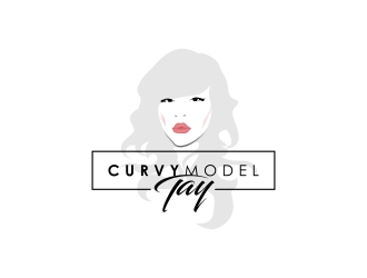 Curvy Model Tay  logo design by naldart