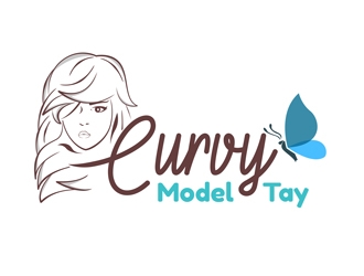 Curvy Model Tay  logo design by Arrs