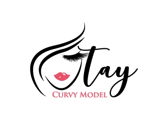 Curvy Model Tay  logo design by dchris