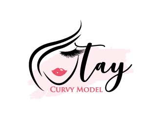 Curvy Model Tay  logo design by dchris
