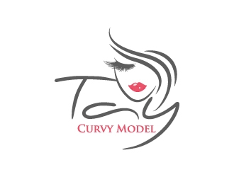 Curvy Model Tay  logo design by dchris