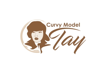 Curvy Model Tay  logo design by MRANTASI