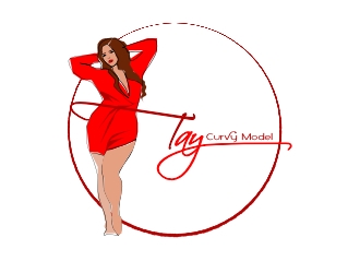 Curvy Model Tay  logo design by AikoLadyBug