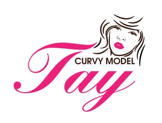 Curvy Model Tay  logo design by gogo