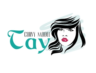 Curvy Model Tay  logo design by gogo