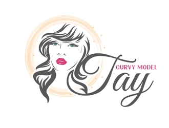 Curvy Model Tay  logo design by gogo