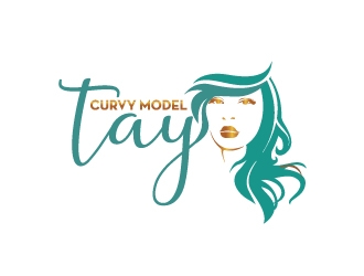 Curvy Model Tay  logo design by gogo