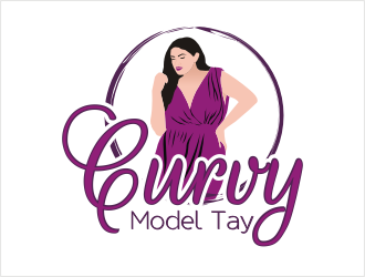 Curvy Model Tay  logo design by bunda_shaquilla
