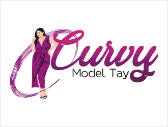 Curvy Model Tay  logo design by bunda_shaquilla