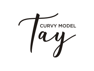 Curvy Model Tay  logo design by rief